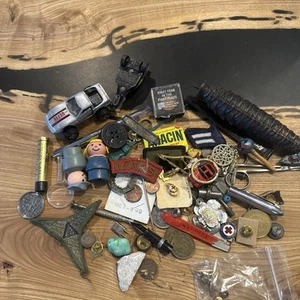 Vintage Junk Drawer Group Lot Estate Mix Trinkets Collectibles Random Assorted - Picture 1 of 15
