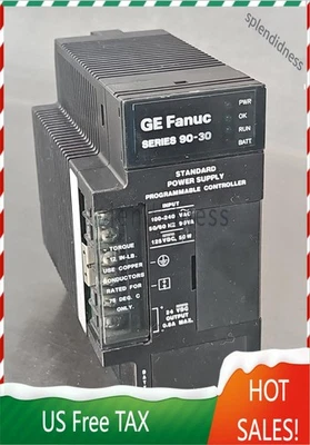 GE Fanuc IC693PWR321W Series 90-30 Power Supply 120/240VAC 125VDC. Loc3D-21 - Image 1 of 4