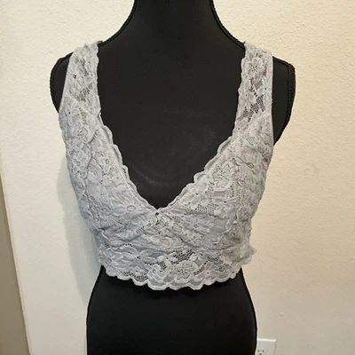 Bralette gris sin límites para mujer talla XL Foto 1 de 4