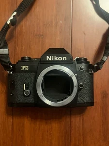 Nikon FG 35mm SLR Film Camera Body Only ~ Parts - Repairs - Picture 1 of 4