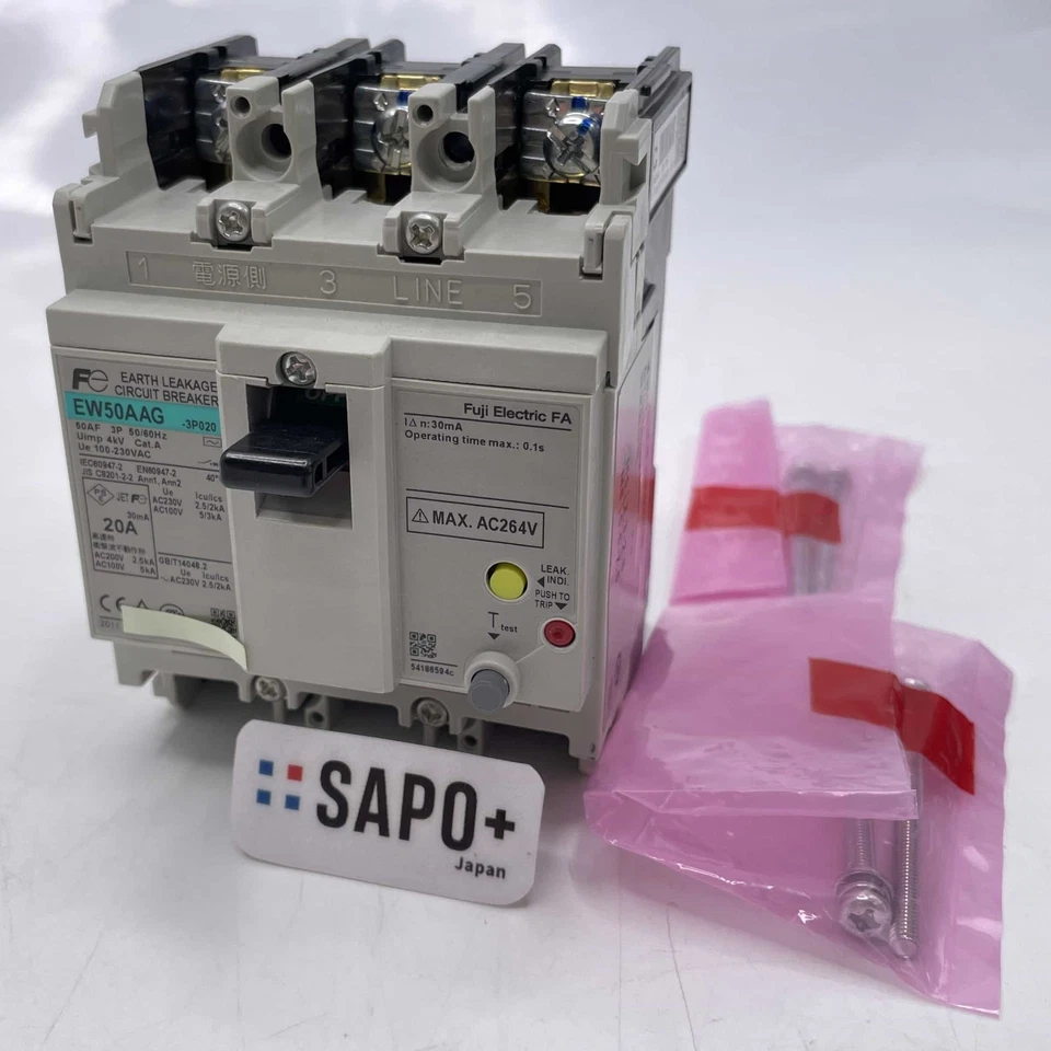 Fuji Electric EW50AAG 3P 20A used - Image 1 of 1