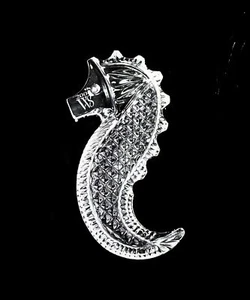 Waterford Crystal: Estatuillas pisapapeles caballito de mar, 3,5" | Nuevo en caja - Imagen 1 de 2