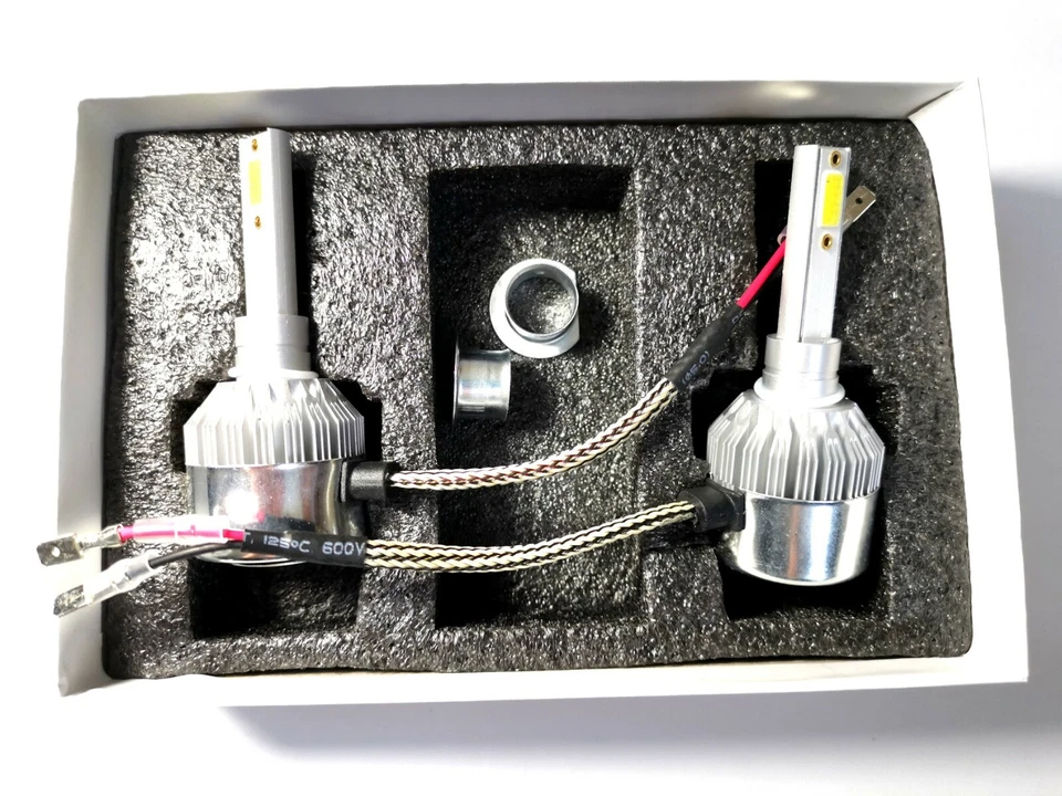 SE ADAPTA A RENAULT CAPTUR 2013+ 2x Kit CONVERSIÓN H1 Faro LED Coche Bombillas Niebla BLANCO Foto 1 de 4