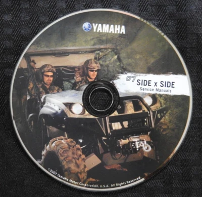 Manual De Servicio UTV Yamaha 2007 Rhino Edición Especial Ducks Explorer - Imagen 1 de 2