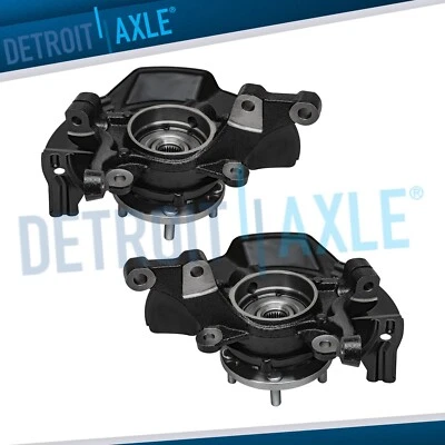 2.4L Front Steering Knuckles Wheel Bearing Hubs Assembly for 2011 Hyundai Sonata - Image 1 of 4