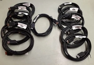 (11) HP 917445-001 6-Ft HDMI to HDMI Cables Original Male to Male 917445-0011915 - Picture 1 of 3