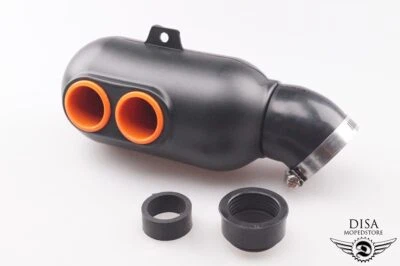Tuning Doppel Luftfilter Airbox 28mm 35mm 50mm für Motorrad Roller Mofa Moped - Bild 1 von 4