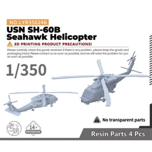 SSMODEL 246 1/350 Military Model Kit USN SH-60B Seahawk Helicopter WWII GAMES - Picture 1 of 7
