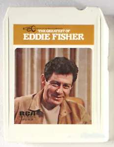 Eddie Fisher - The Greatest of (8-Track Cassette Cartridge Tape) - Imagen 1 de 2
