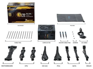 Seasonic SRP-CGX751-A5A32SF GX-750 750W Core 80+ Gold Fully Modular Power Supply - Imagen 1 de 10