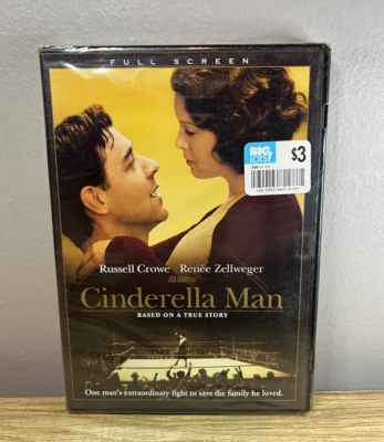 Cinderella Man - Full Screen DVD - Russell Crowe - Brand NEW Sealed - Image 1 of 2