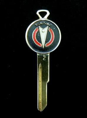 LLAVE CRESTA DORADA PONTIAC 1967 1971+ De colección NOS Bonneville Grand Prix GTO Firebird Foto 1 de 3