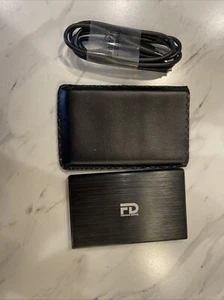 FANTOM DRIVES 500gb EXTERNAL STORAGE WITH CABLE - Picture 1 of 7