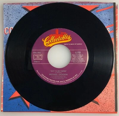 Michael Jackson / Got To Be There & Rockin' Robin / 7" 45 / Mint! - Image 1 of 4
