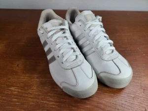 Adidas Womens Samoa AQ7912 White Casual Shoes Sneakers Size 8.5 - Picture 1 of 10