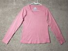 Columbia Shirt Women's Small Petite Pink Outdoor Athletic Casual Ladies