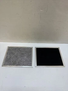 2-PACK Charcoal Carbon Range Hood Filter #s 246400 8-3/4" x 10-1/2" x 3/8" - Picture 1 of 4