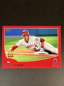 Mike Trout 2013 Topps Target Red Border SP #27 Great Card! - Picture 1 of 6