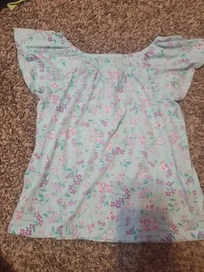 THE CHILDRENS PLACE GIRLS Floral Top Shirt XL (14) - Picture 1 of 3
