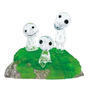 BEVERLY Crystal Gallery 3D Puzzle GhiBli Princess Mononoke Kodama -33 Pieces - Picture 1 of 3