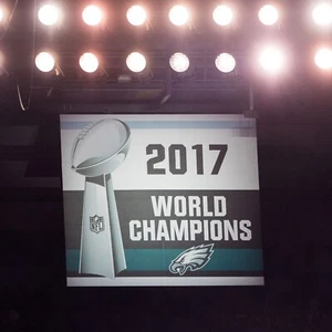2024 EAGLES 3D banner SIGNs art  3-D Jersey Philadelphia 76 football new Barkley - Picture 1 of 14
