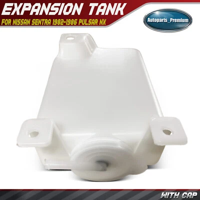 Depósito de refrigerante delantero con tapa para Nissan Sentra 1982-1986 Pulsar NX 1983-1986 Foto 1 de 4