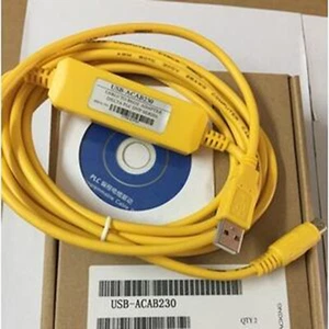 Do sterownika PLC Delta żółty/czarny kabel programistyczny USB-ACAB230 USB-DVP USBCAB230 część - Zdjęcie 1 z 5