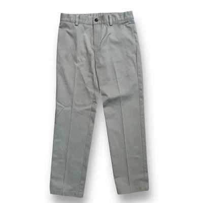 Pantalones Brooks Brothers Talla 10 Jóvenes Niños 100% Algodón Ajuste Ajustable Tostado Caqui Foto 1 de 2