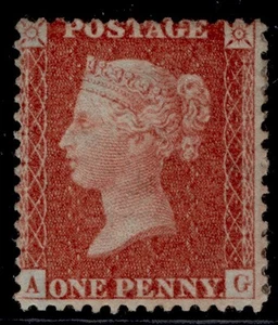 GB QV SG29, 1d red-brown LC14, M MINT. Cat £250. AG - Picture 1 of 1