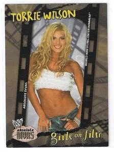 2002 FLEER WWE ABSOLUTE DIVIAS TORRIE WILSON GIRLS ON FILM #87 - Picture 1 of 2