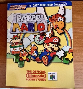 Paper Mario Strategy Guide N64 Nintendo Power 2001 - Komplett Walkthrough & Karten - Bild 1 von 9