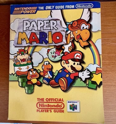 Paper Mario Strategy Guide N64 Nintendo Power 2001 - Complete Walkthrough & Maps - Image 1 of 4