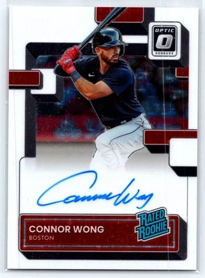 2022 Donruss Optic #RRS-WO Connor Wong Rated Rookie Signatures - Image 1 of 2