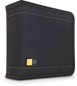 CD Wallet (CDw-32) Case Logic CDw-32 32 Capacity Classic CD Wallet (Bl - Picture 1 of 8