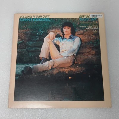 Johnny Rodriguez Reflecting LP Vinyl Album Record Folk, World, & Country - Image 1 of 4
