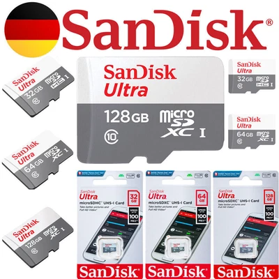64GB 128GB 256GB 512GB 1TB SanDisk Ultra Extreme Pro Switch Micro SD SDXC Karte