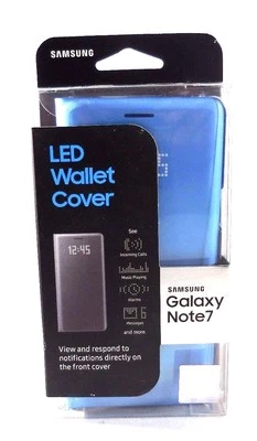Samsung светодиодный чехол для Samsung Galaxy Note7 - синий - Изображение 1 из 4