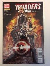 INVADERS NOW #1 Adi Granov 1:50 Variant. Marvel Dynamite 2010  NM