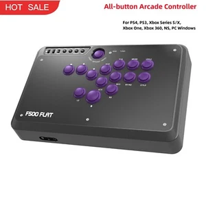 Mayflash F500 Flat All-button Arcade Game Controller for Hitbox PS4/Xbox - Picture 1 of 7