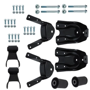 Rear Leaf Spring Shackle Hanger Bracket Repair Kit For GMC C1500 1988-1990-1997 - Picture 1 of 12