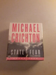 State of Fear by Michael Crichton (2004, 16 CDs, Unabridged Edition) Brand New - Picture 1 of 4