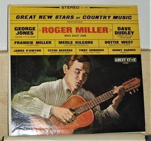 Great New Stars Of Country Music - George Jones - Roger Miller - Vinyl LP Record - Picture 1 of 2