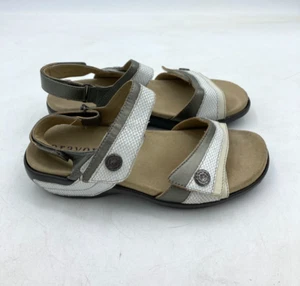 Aravon Sandals Womens 7D Multi Katherine Strappy Leather Comfort by New Balance - Picture 1 of 8
