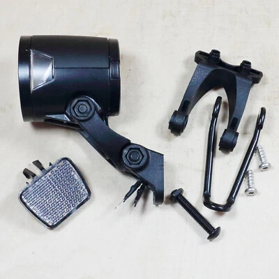 Herrmans E-Bike Scheinwerfer H-Black MR8 E 180 Lumen an 6-12 Volt Gleichspannung