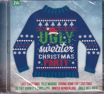Weihnachten CD Christmas Party Ugly Sweater 35 Songs Stimmungsvoll Advent #T1236 - Bild 1 von 3
