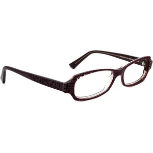Jean Lafont Eyeglasses Elegie 719 Purple Rectangular Frame France 51[]14 138 - Picture 1 of 9