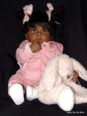 New Berenguer A/A Girl Toddler Doll  Makeover Extra Outfit Pacifier Original Box - Image 1 of 4