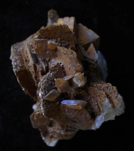 CALCITE QUARTZ & LIMONITE (M3/53)) Mineral from Bulgaria - Picture 1 of 7