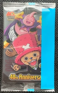 Tarjeta Chopper Majin Buu DRAGON BALL ONE PIECE 008 40th MORINAGA Japón - Imagen 1 de 4