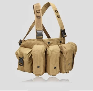 Heavy Duty Chest Rig, Tactical Chest Rig, For Training and Hunting Rig NEW - Picture 1 of 7